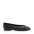 Chanel Quilted Calfskin Cap Toe Ballet Flats - Size 10 / 40 (SHF-22171)