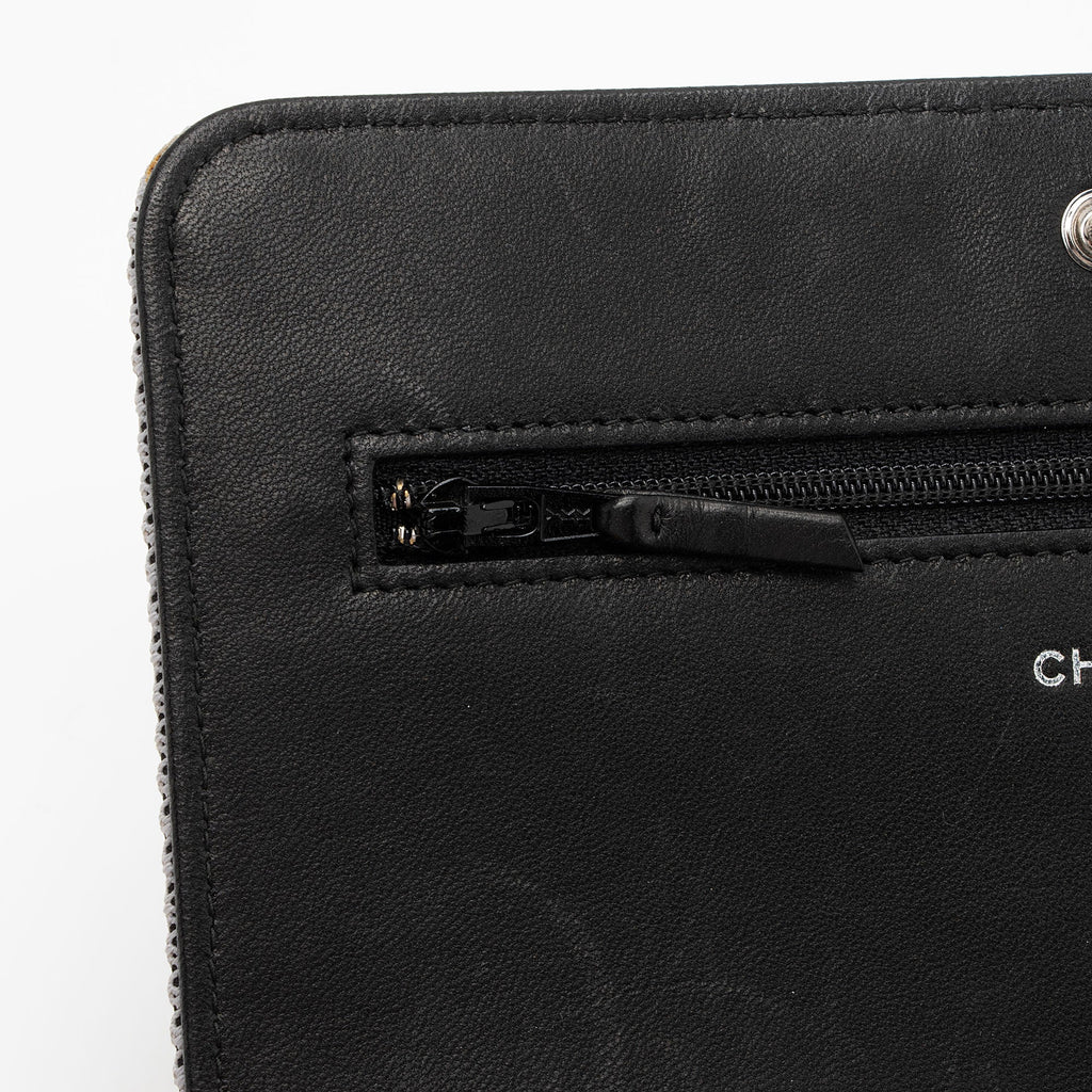 Chanel Quilted Canvas Fluo Boy Wallet on Chain Bag (SHF-jXYUuG)