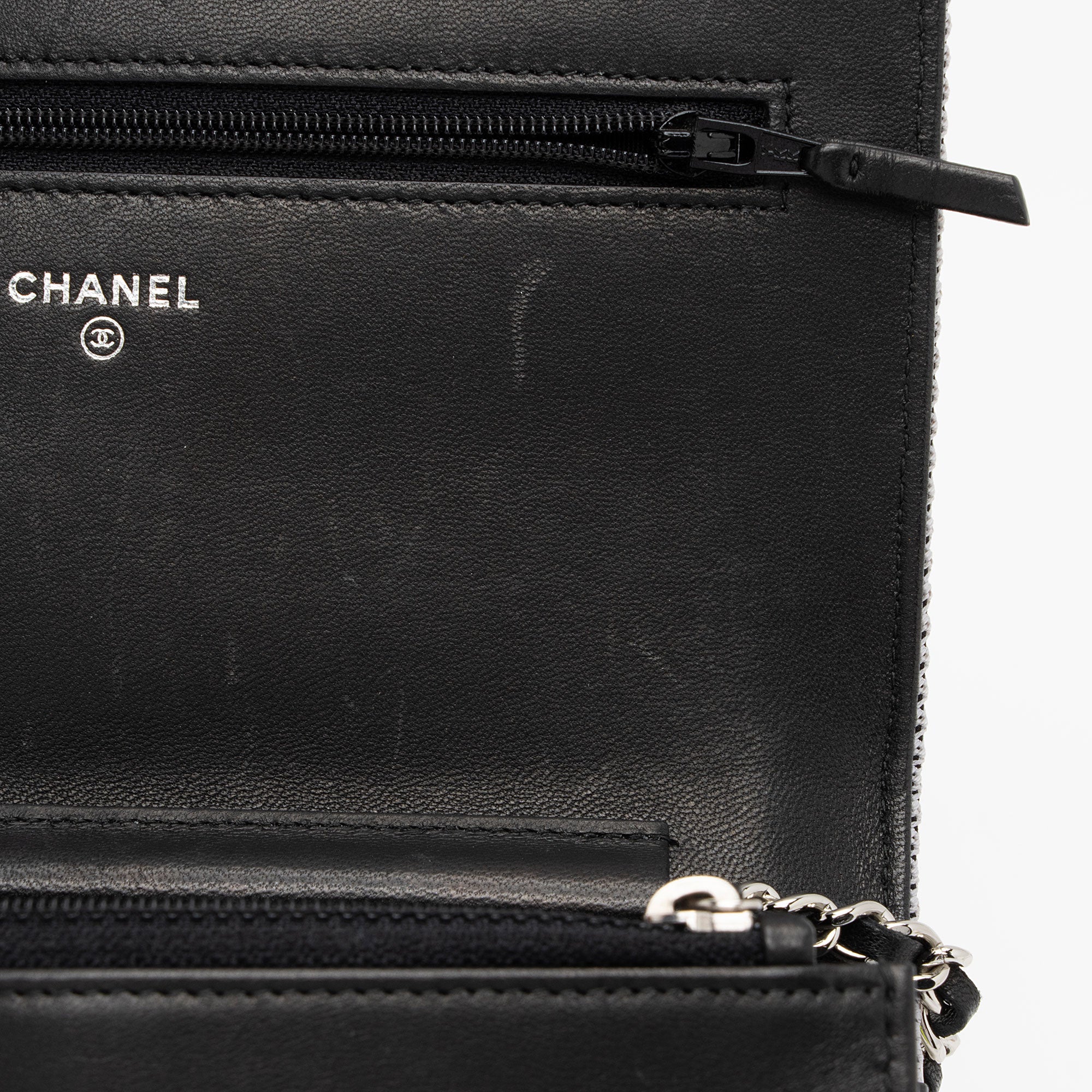 Chanel Quilted Canvas Fluo Boy Wallet on Chain Bag (SHF-jXYUuG)