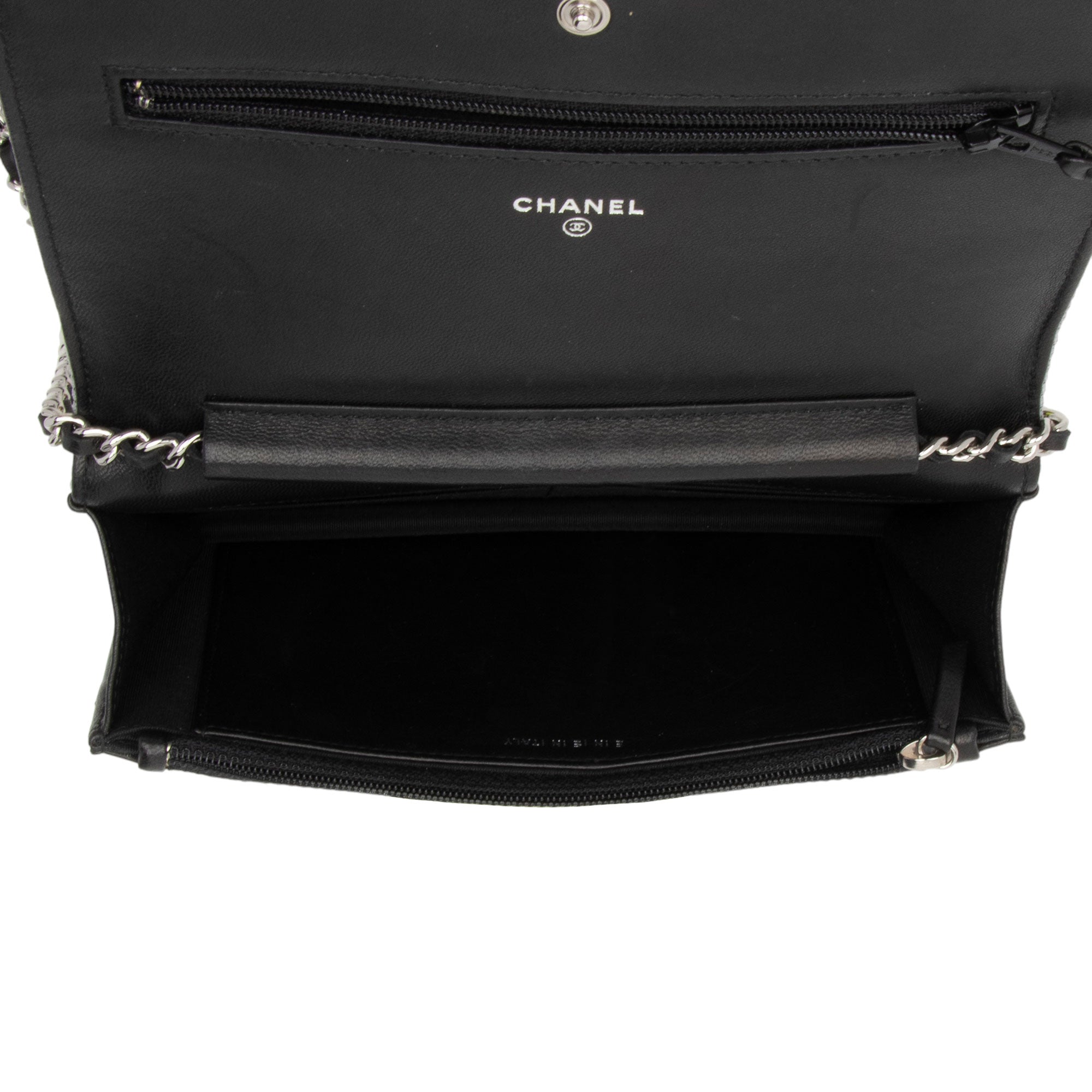 Chanel Quilted Canvas Fluo Boy Wallet on Chain Bag (SHF-jXYUuG)