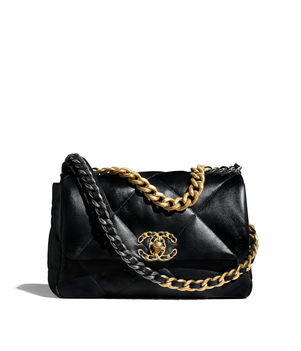 Chanel Quilted Medium Chanel 19 Flap Bag