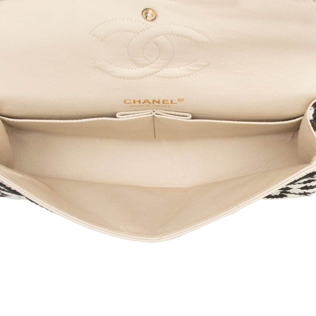 Chanel Quilted Jersey Pearl Coco Sailor Medium Flap Bag (SHF-23372)