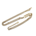 Chanel Rhinestone Coco Name Plate Chain-Link Belt - 35 / 90.00 (SHG-XLnxAn)