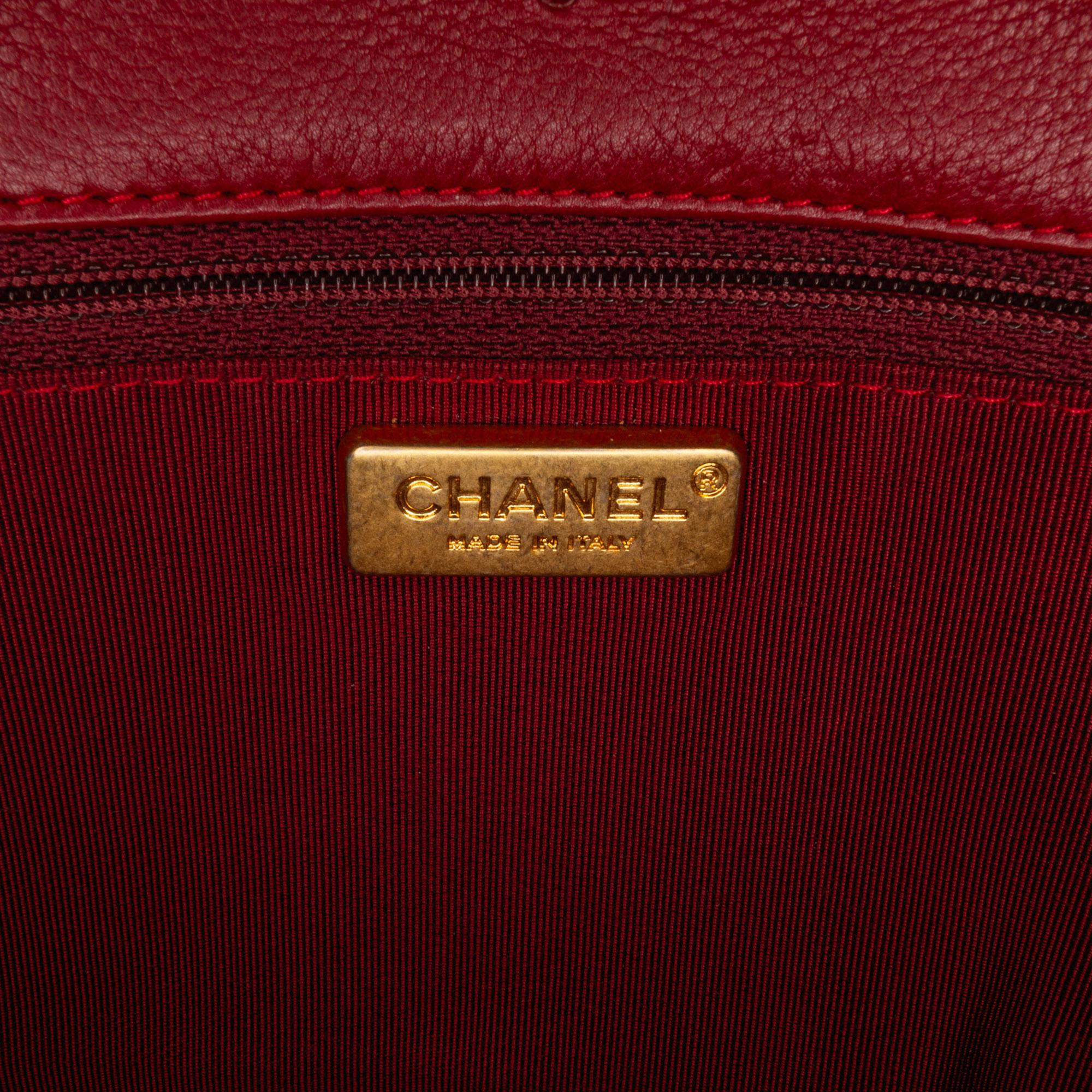 Chanel Rock Corner Chevron Flap Bag (SHG-xAzd8d)