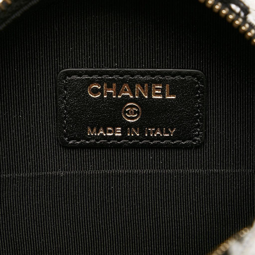 Chanel Round As Earth Tweed Crossbody Bag (SHG-BGIGij)