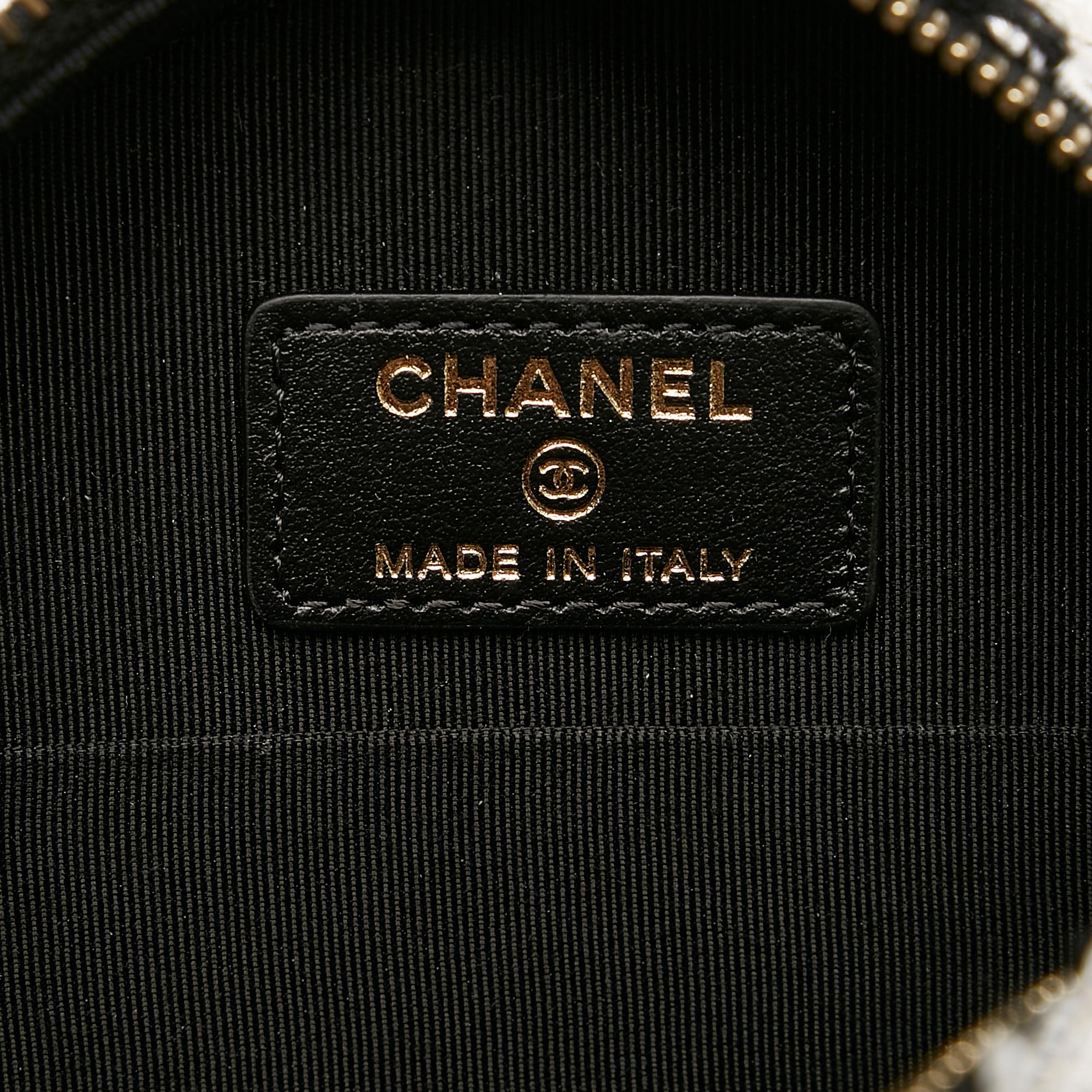 Chanel Round As Earth Tweed Crossbody Bag (SHG-BGIGij)