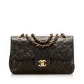 Chanel Small Classic Lambskin Double Flap (SHG-36032)