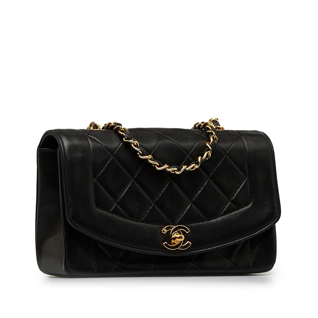 Chanel Small Lambskin Diana (SHG-Qg8icT)