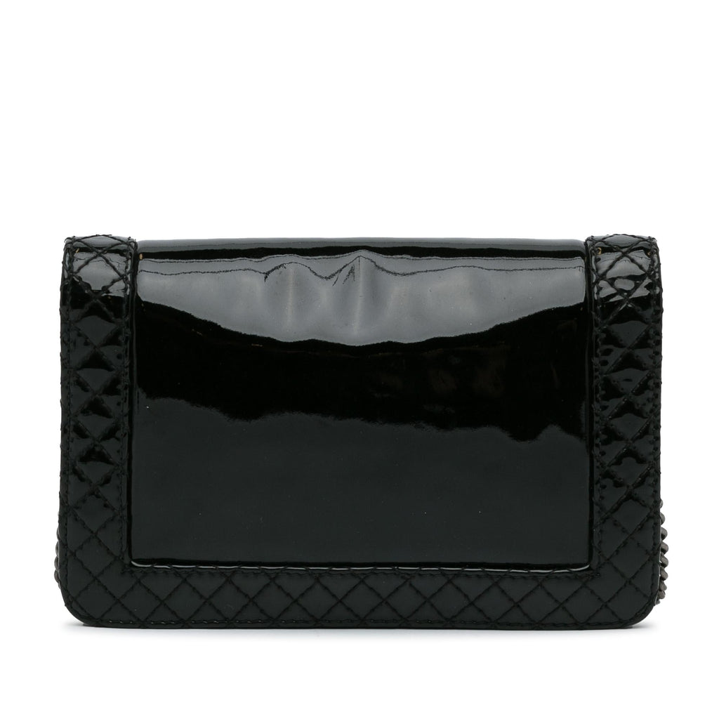 Chanel Small Patent Boy Reverso Flap (SHG-cOthgZ)