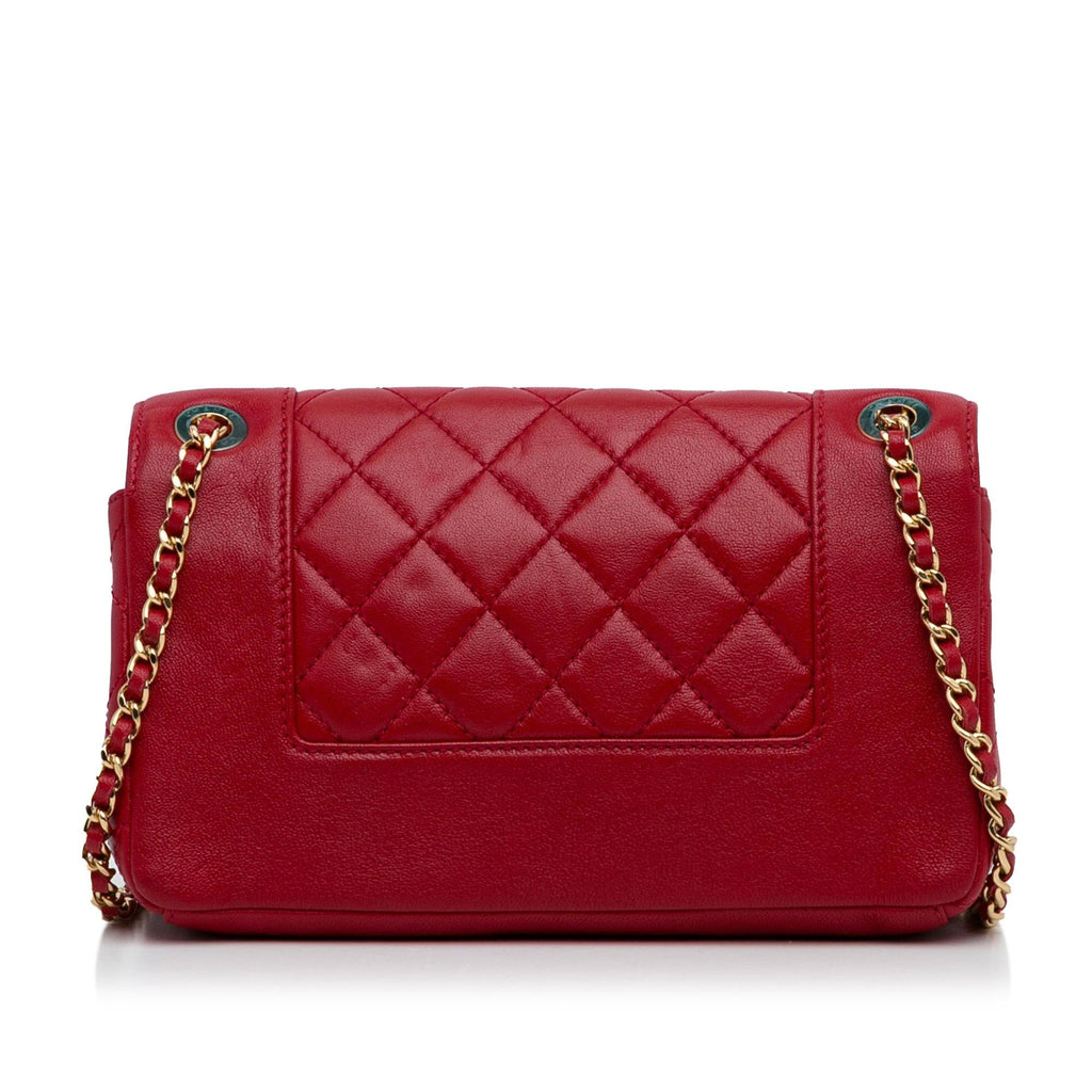 Chanel Small Sheepskin Vintage Mademoiselle Flap (SHG-zsUypA)