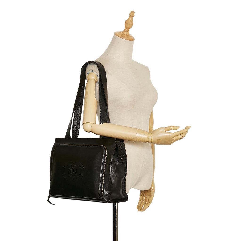 Chanel Timeless Front Pocket Tote (SHG-35393)