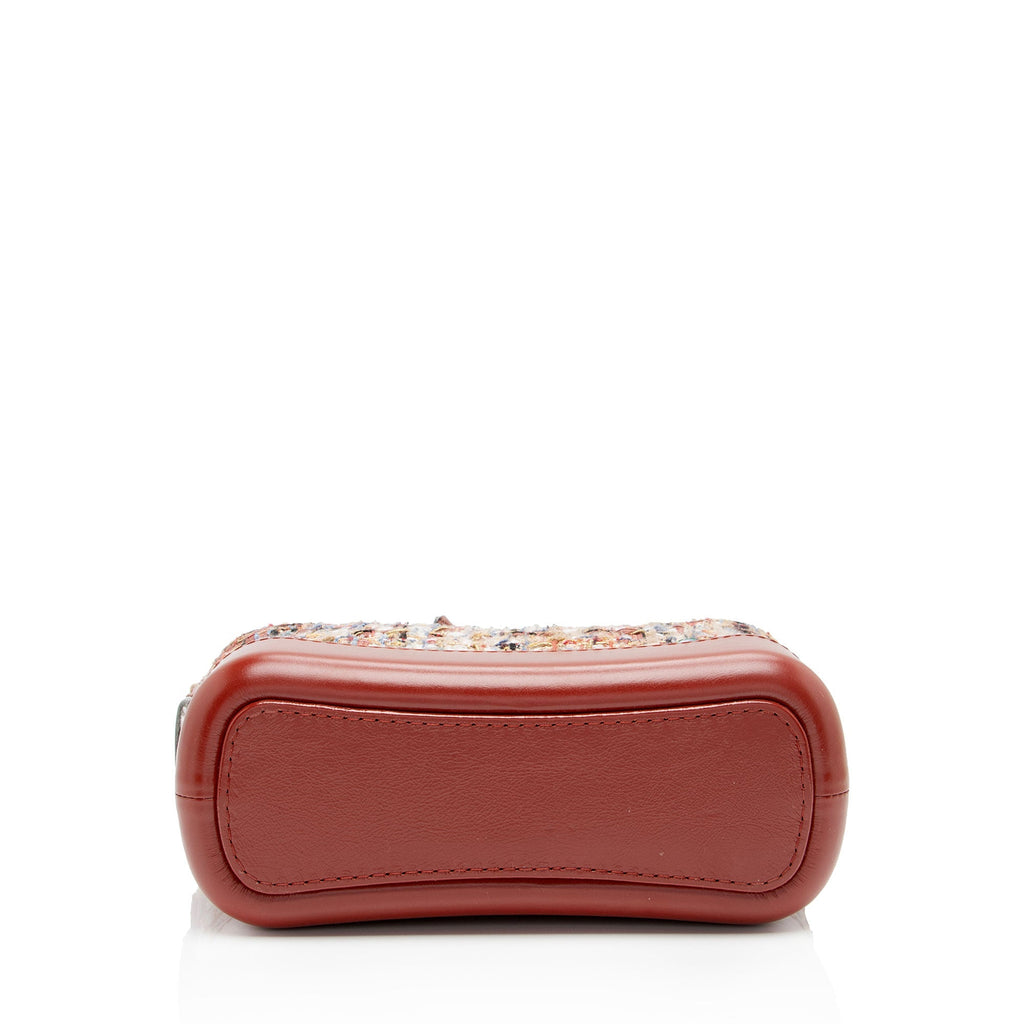 Chanel Tweed Calfskin Gabrielle Small Hobo (SHF-pLIovj)