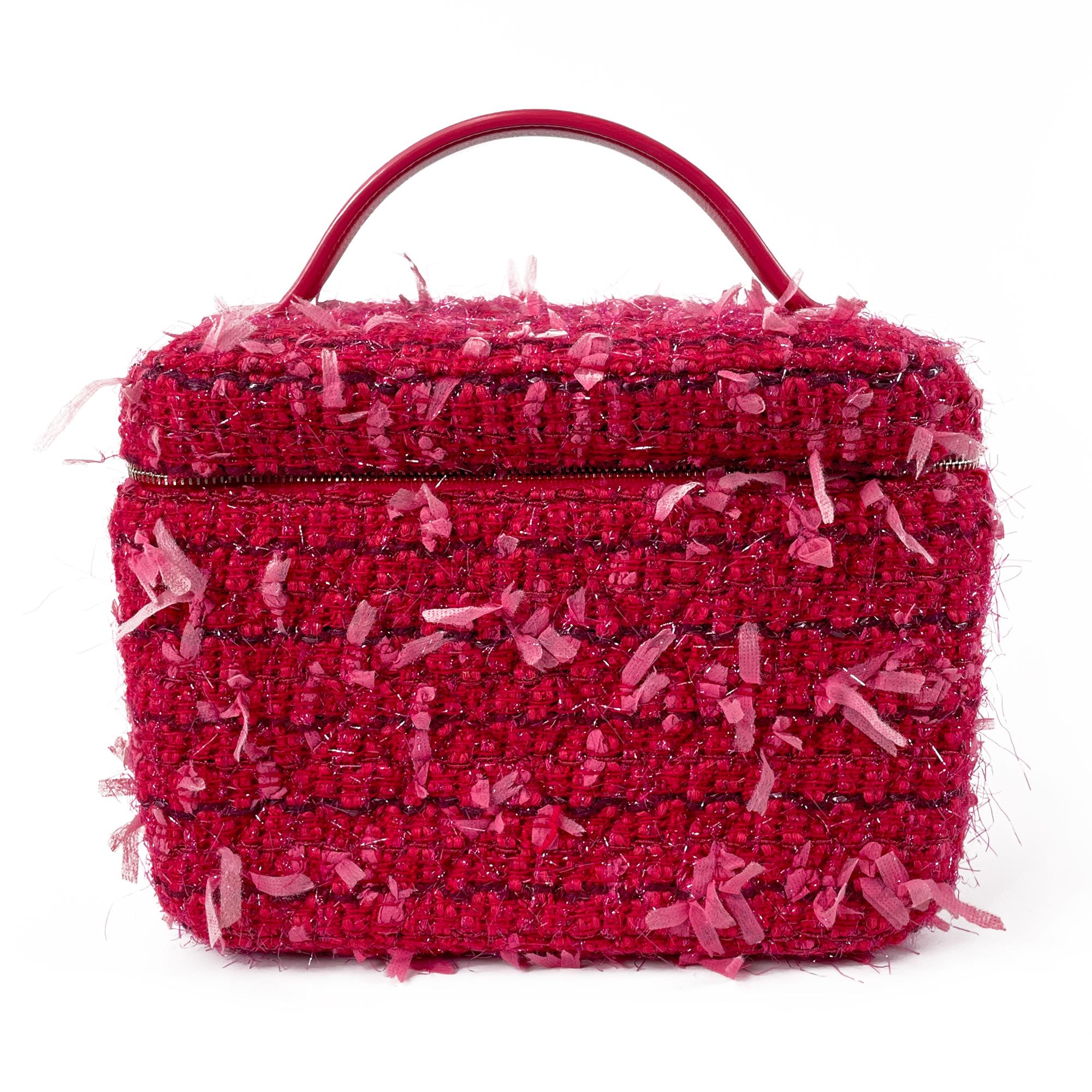 Chanel Tweed Trousse Vanity Kit (SHG-PmOT87)