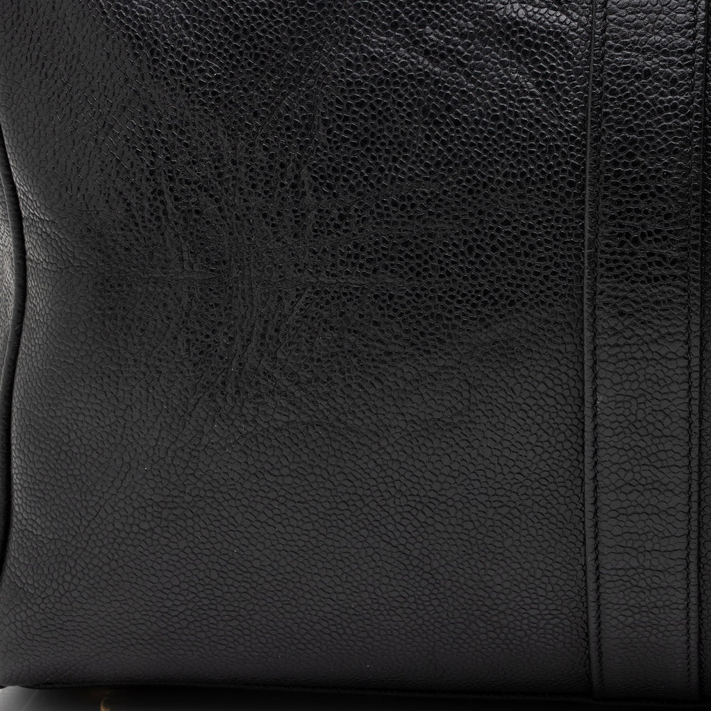 Chanel Vintage Caviar Leather Timeless CC Duffle Bag (SHF-8OA81f)