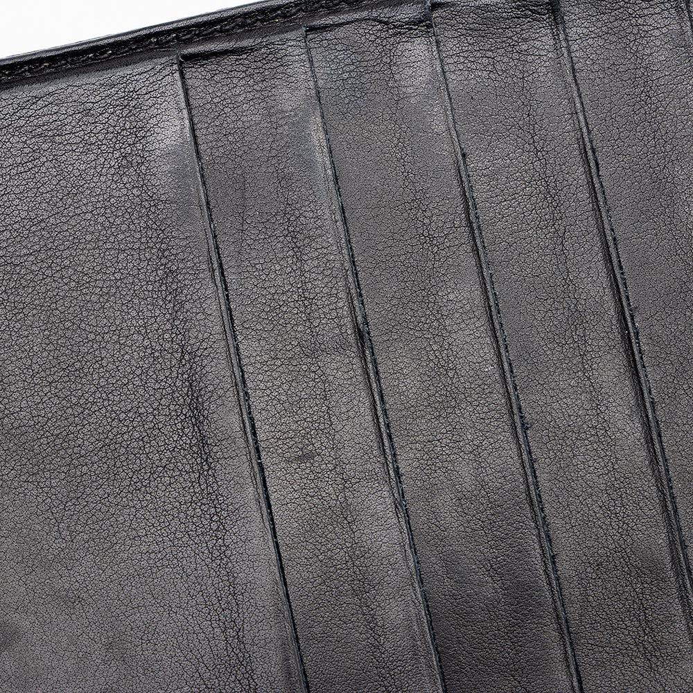 Chanel Vintage Caviar Leather Timeless French Purse Wallet (SHF-18000)
