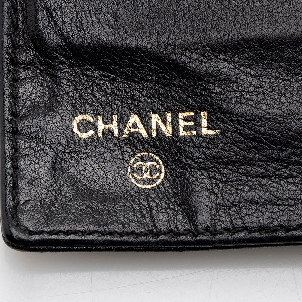 Chanel Vintage Caviar Leather Timeless French Purse Wallet (SHF-18000)