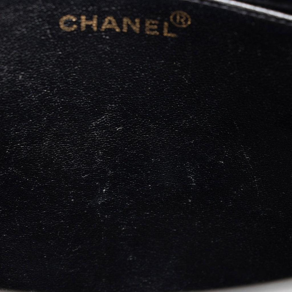Chanel Vintage Patent Leather Chain Handle Tote (SHF-GLm7W1)