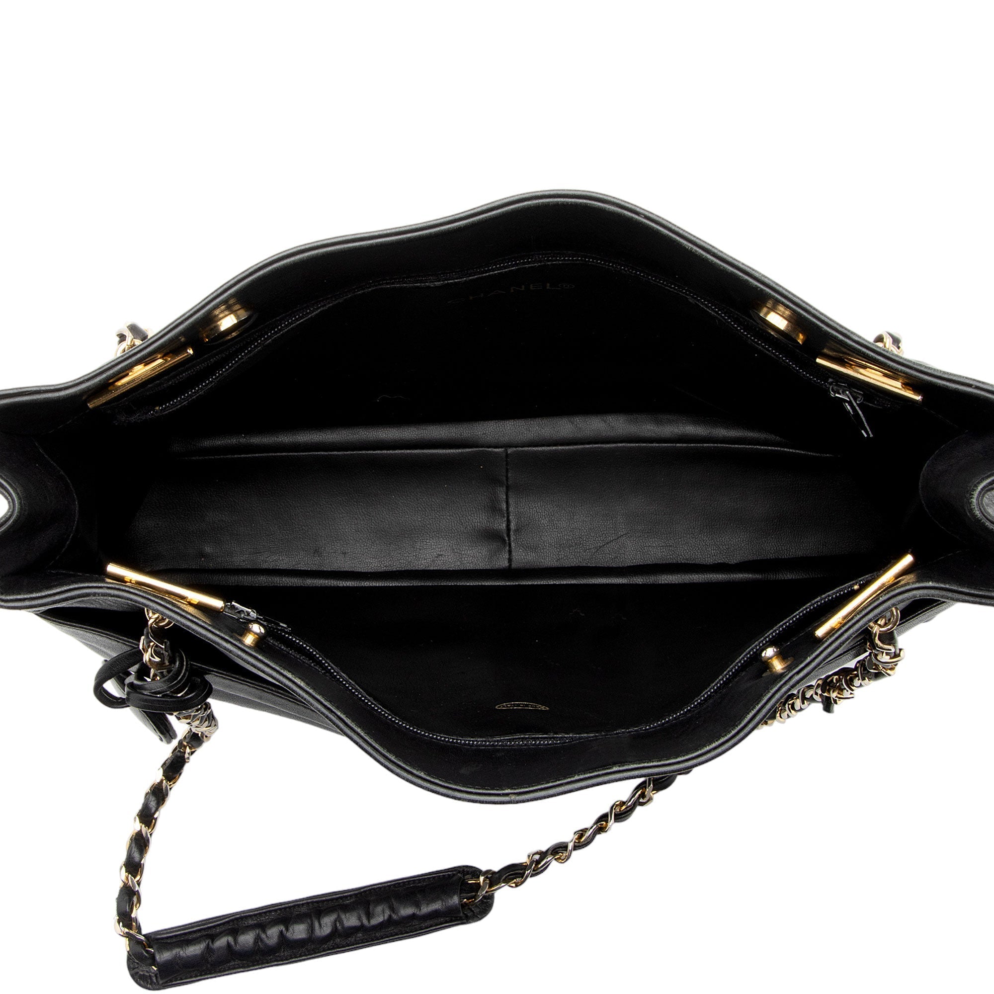 Chanel Vintage Quilted Lambskin Tote (SHF-KLrZGV)