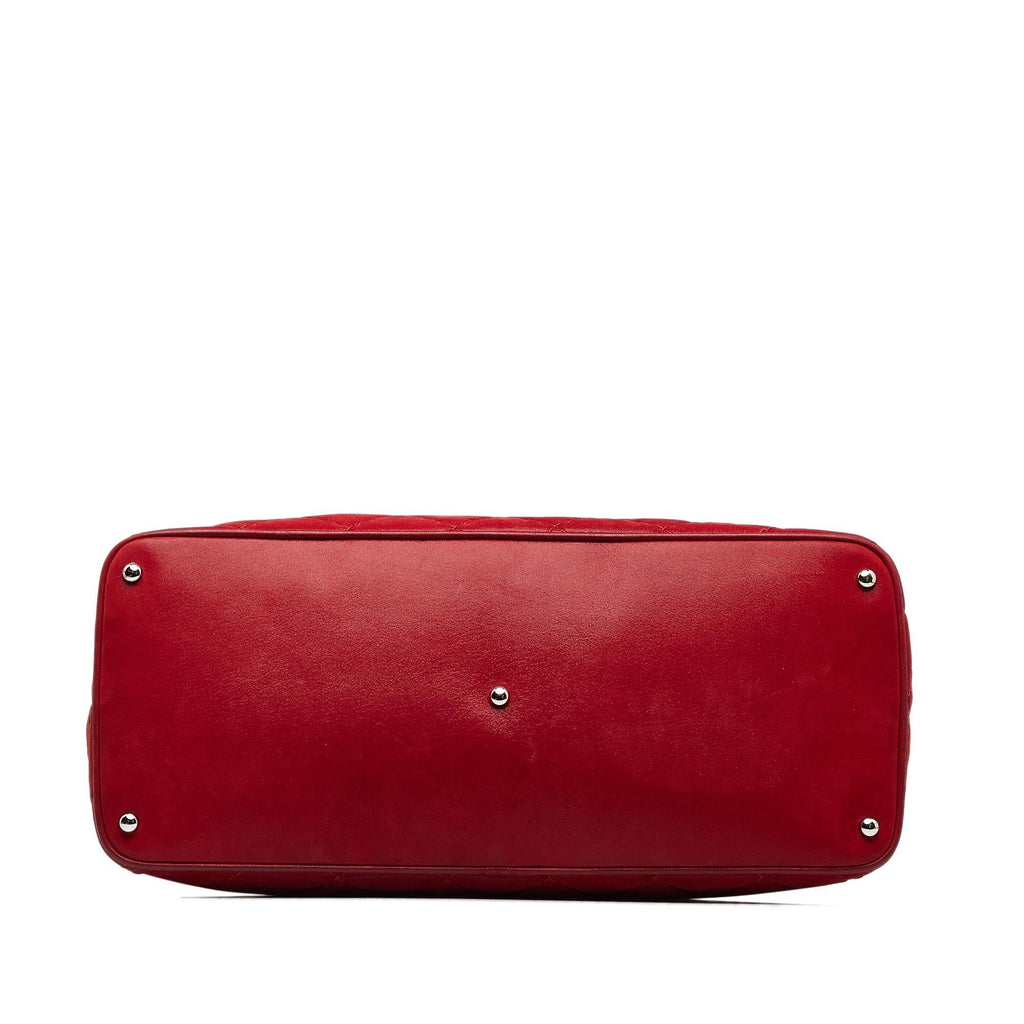 Chanel Wild Stitch CC Sea Hit Lambskin Leather Satchel (SHG-YEsKTJ)