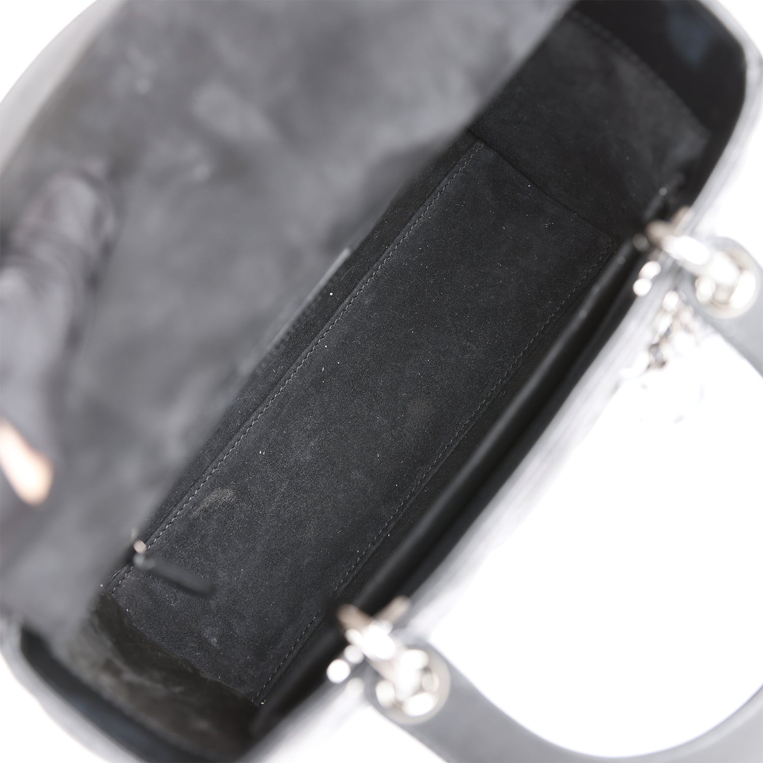 Christian Dior MeDior Tote Black Lambskin Ruthenium Hardware