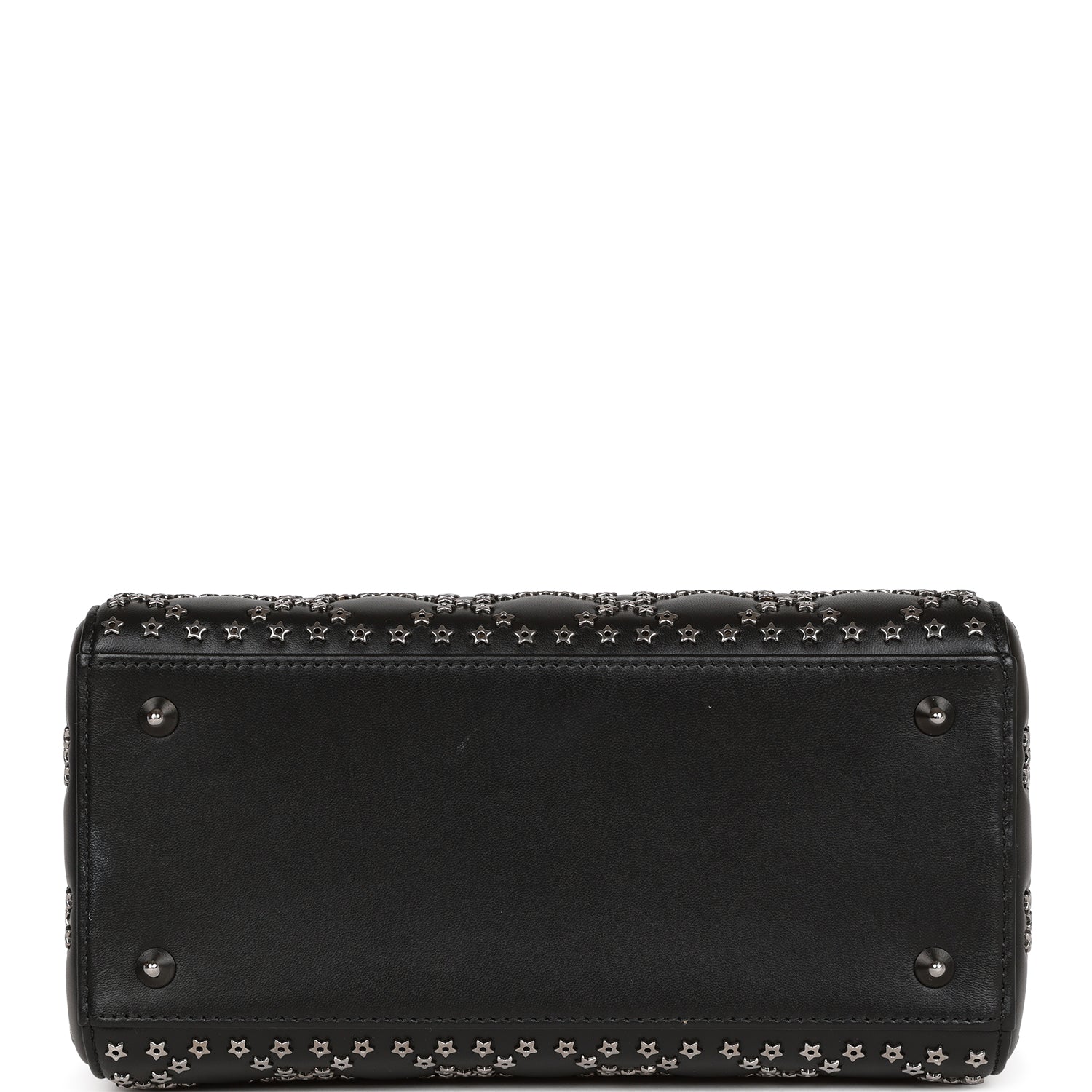 Christian Dior Lucky Star MeDior Tote Black Lambskin Ruthenium Hardware