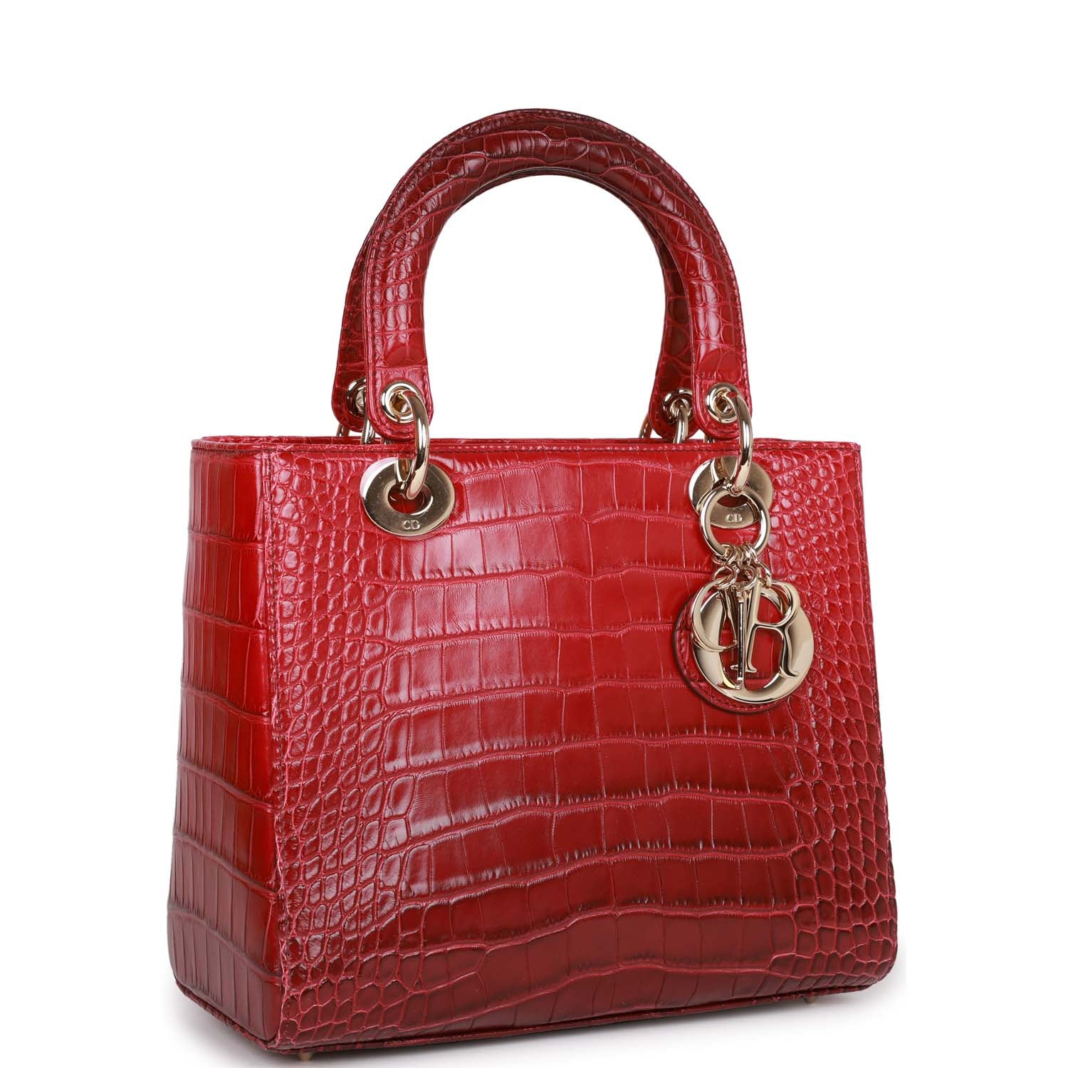 Christian Dior MeDior GraDiored Matte Alligator Light Gold Hardware