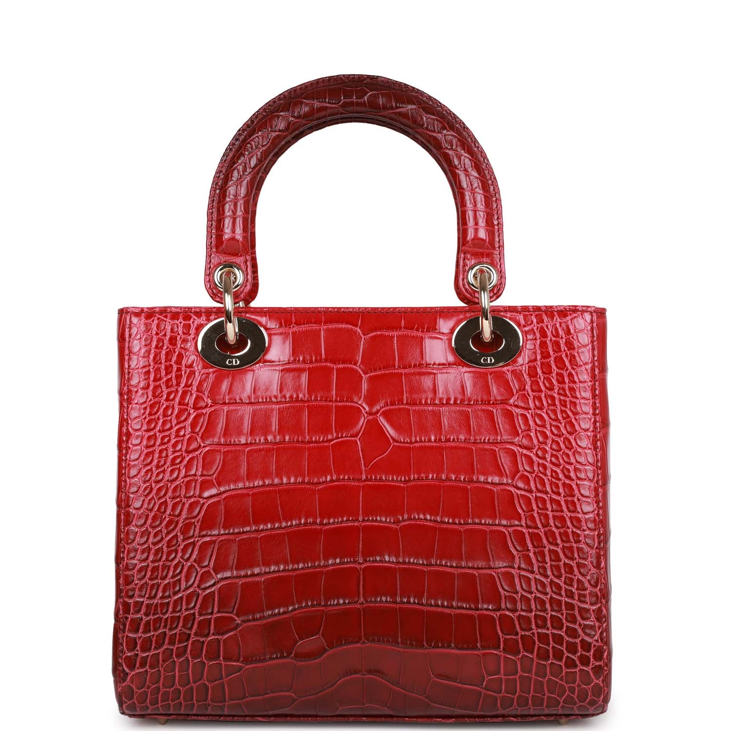 Christian Dior MeDior GraDiored Matte Alligator Light Gold Hardware