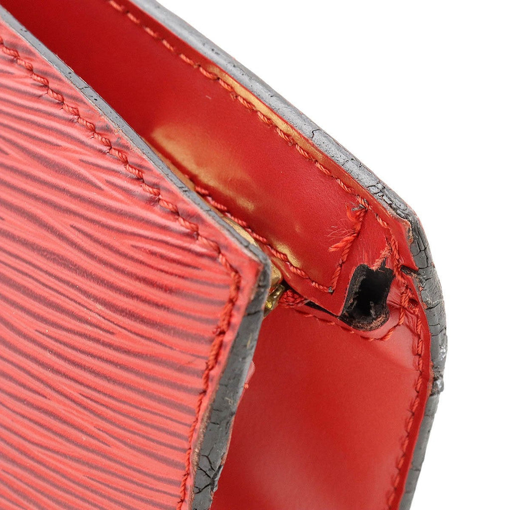 Louis Vuitton Saint Jacques PM Epi Castilian Red
