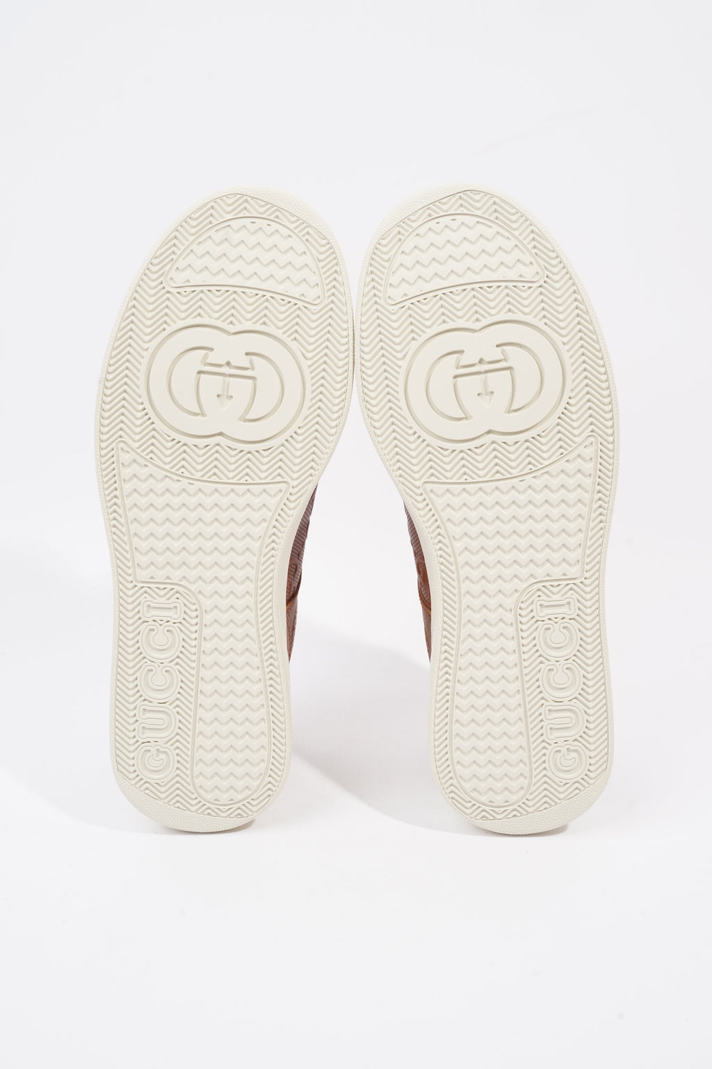 Gucci Chunky B Sneaker Tan Leather EU 42 UK 8