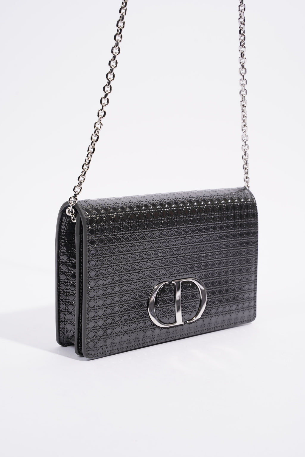 Christian Dior 30 Montaigne Two Way Pouch Black