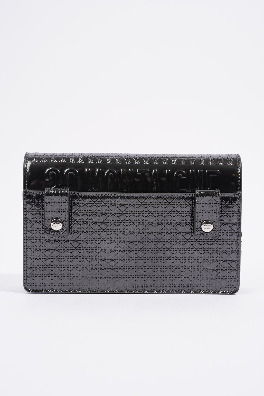 Christian Dior 30 Montaigne Two Way Pouch Black