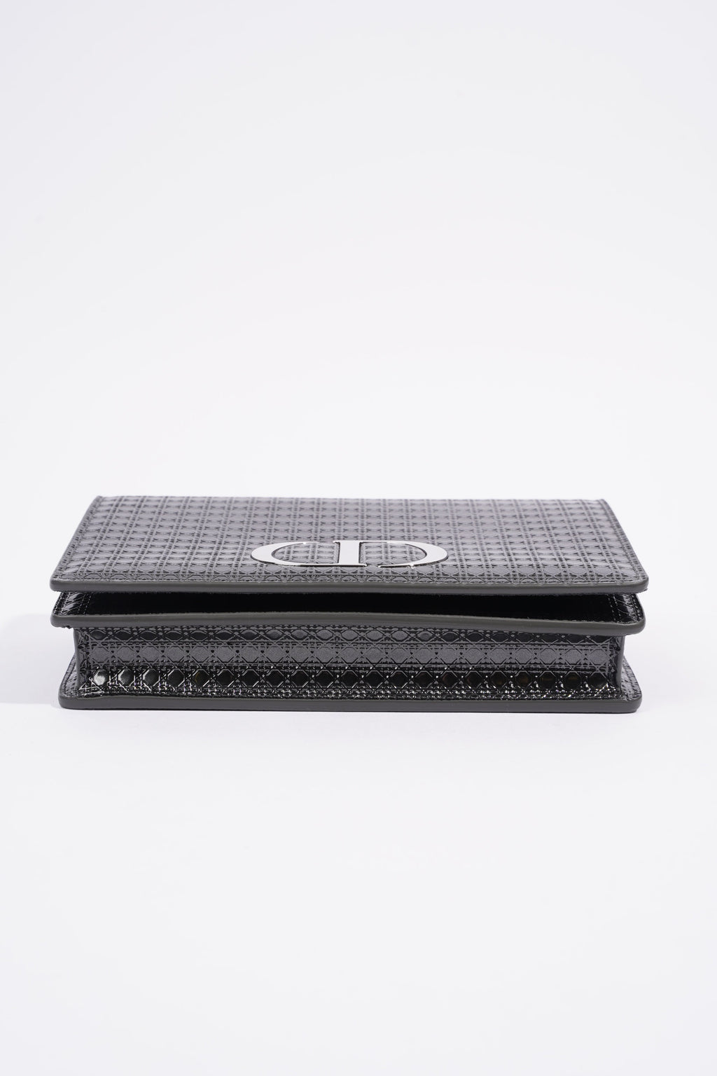 Christian Dior 30 Montaigne Two Way Pouch Black