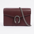 Gucci Dionysus Mini Chain Burgundy Leather