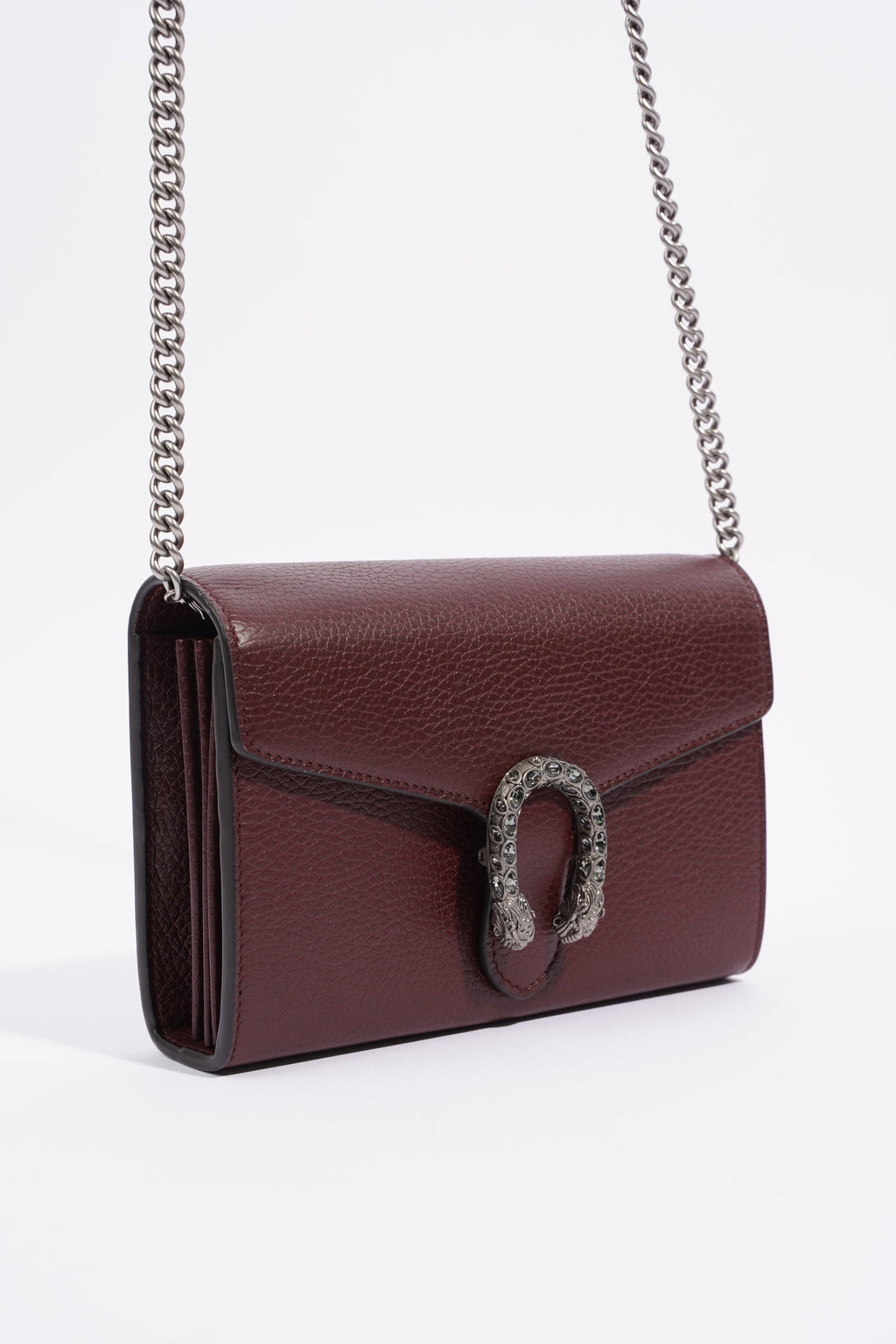 Gucci Dionysus Mini Chain Burgundy Leather
