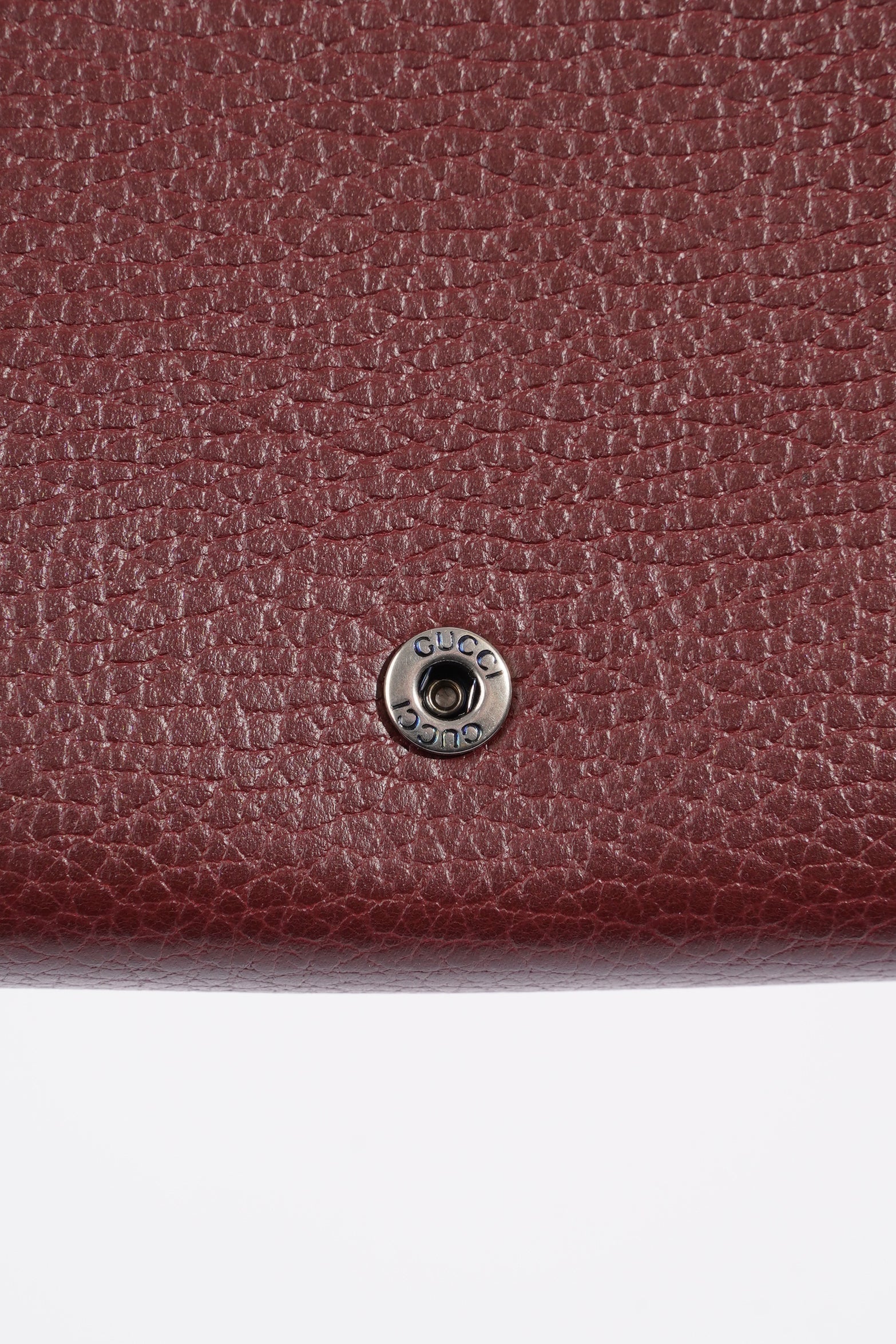 Gucci Dionysus Mini Chain Burgundy Leather