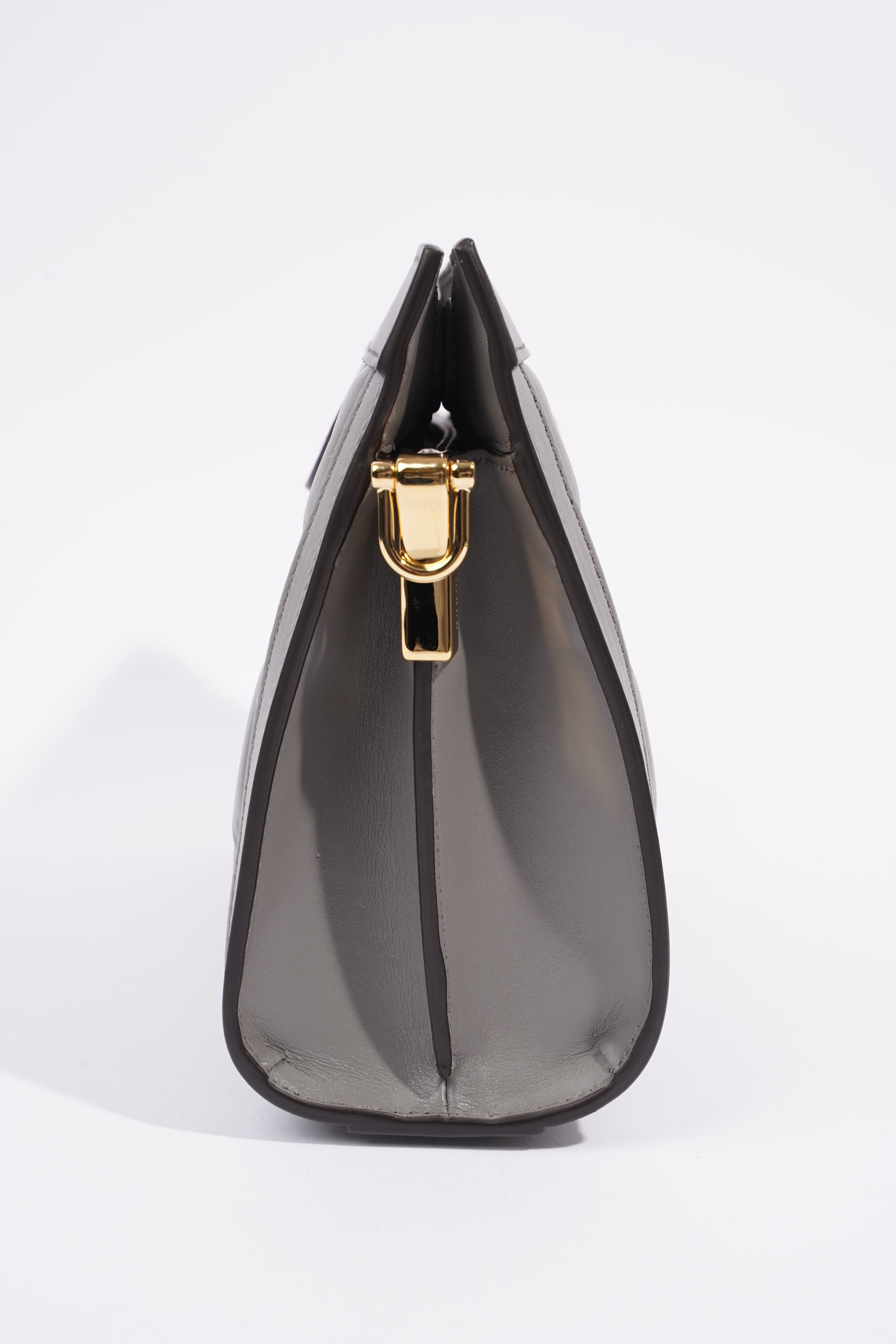 Gucci GG Matelasse Grey Matelasse Leather Small