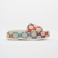 Gucci GG Jacquard Beige / Multicolour Tweed EU 38 UK 5