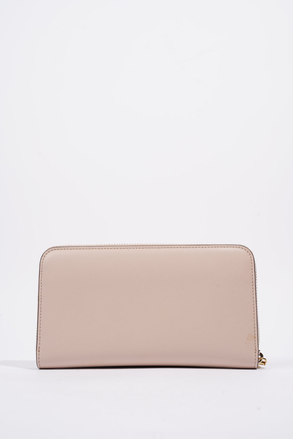 Fendi Zip Around Wallet Pale Pink Leather