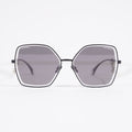 Chanel Pilot Sunglasses 4262 Black / Pearl Base Metal 140mm