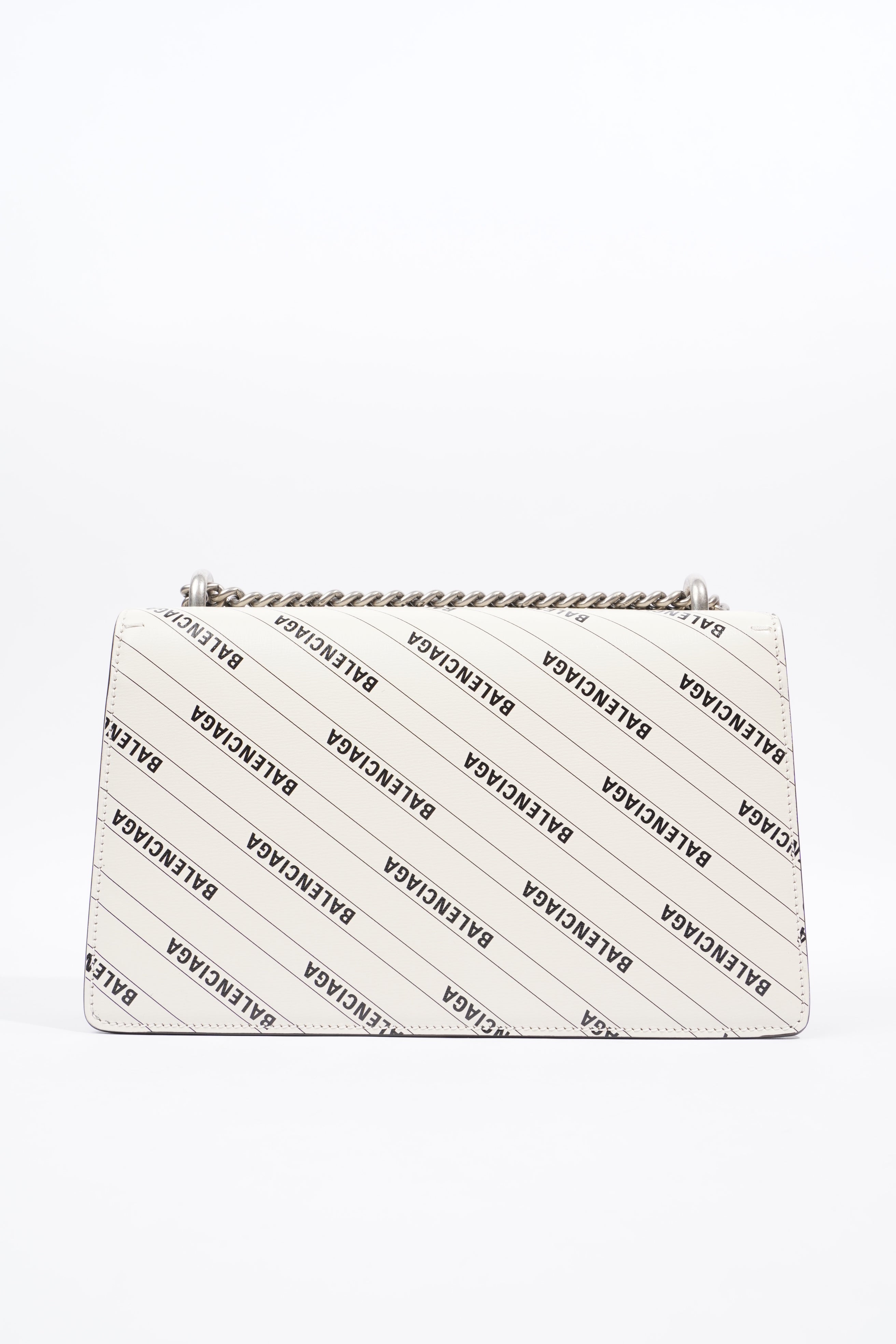 Gucci Gucci X Balenciaga The Hacker Project Dionysus White / Black Balenciaga Logo Calfskin Leather Small