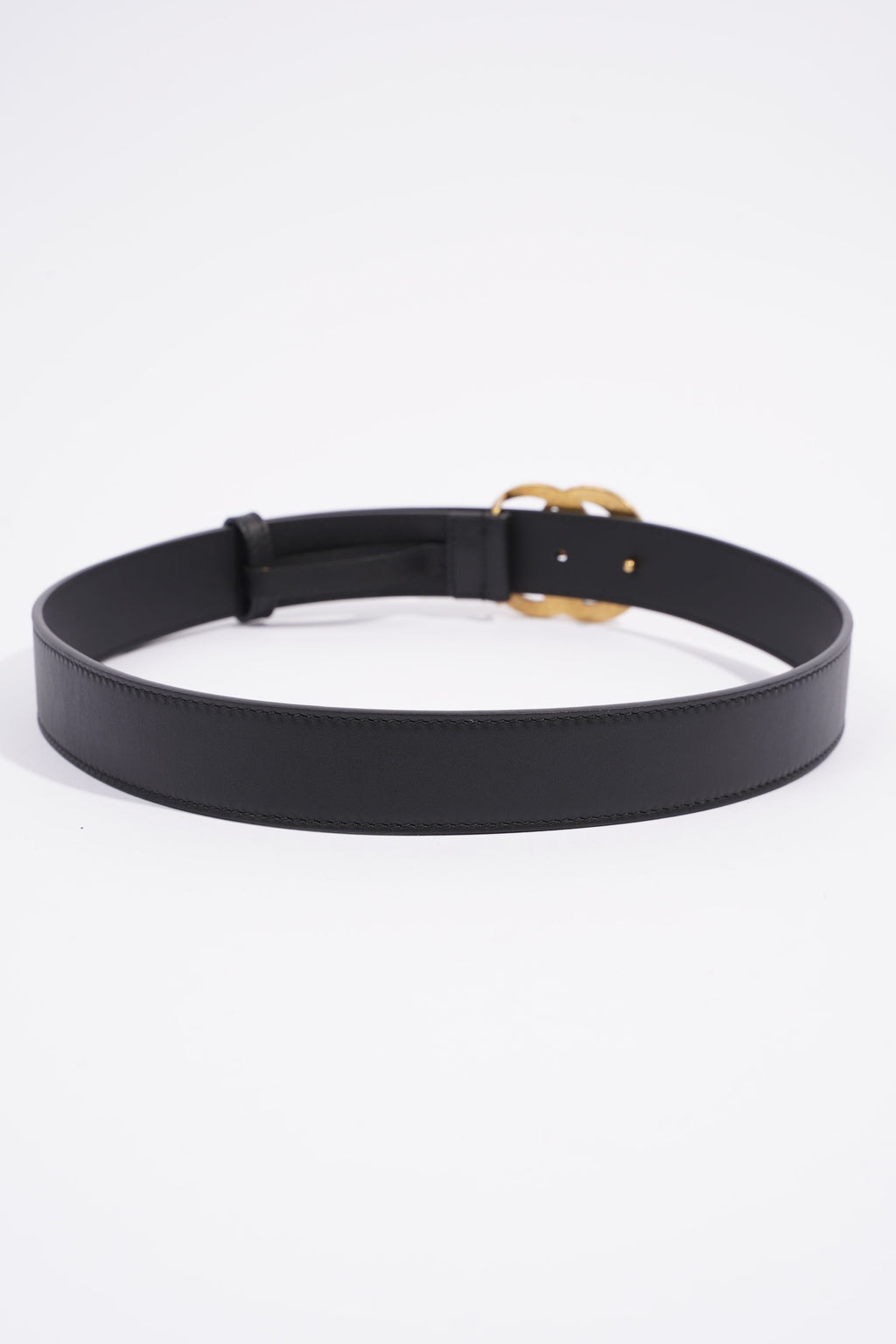 Gucci Marmont Belt Black Leather 75cm 30"