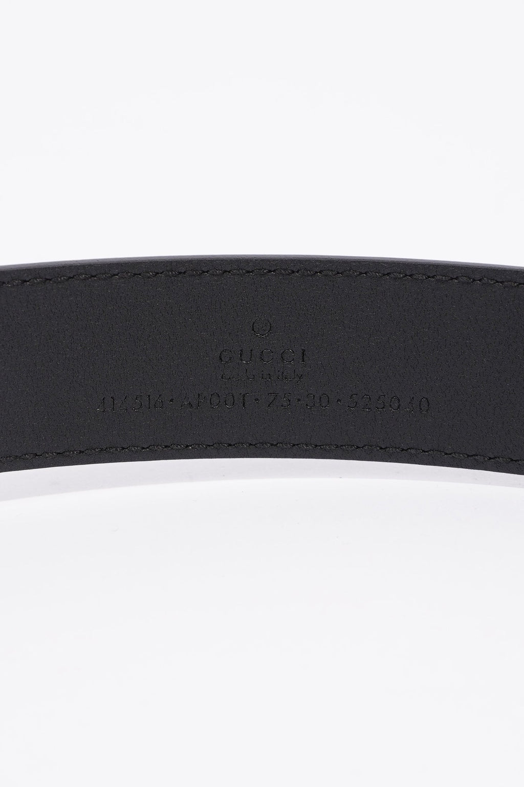 Gucci Marmont Belt Black Leather 75cm 30"