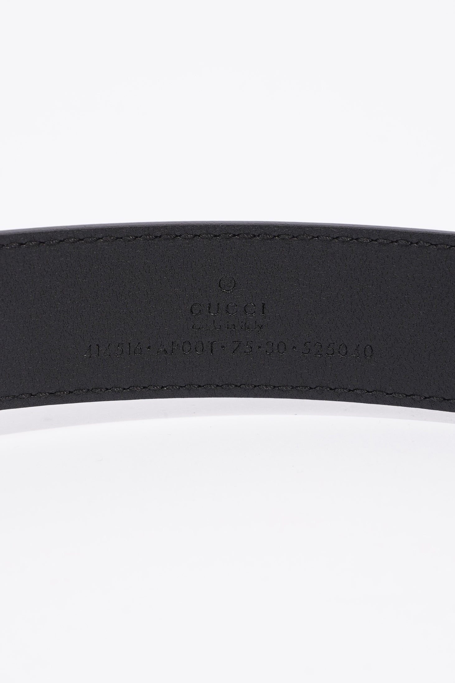 Gucci Marmont Belt Black Leather 75cm 30"