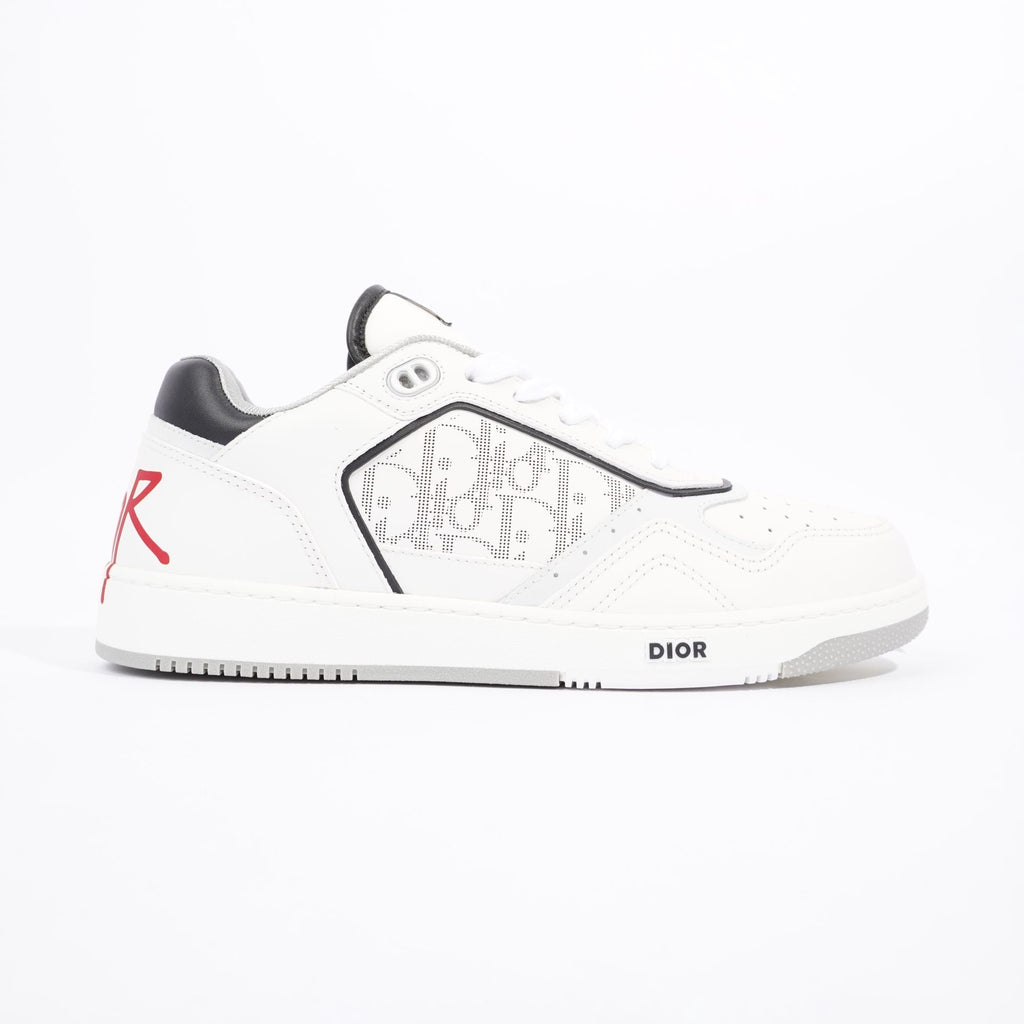 Christian Dior x Stussy Mens B27 Low Top White / Black / Red EU 41.5 / UK 7.5