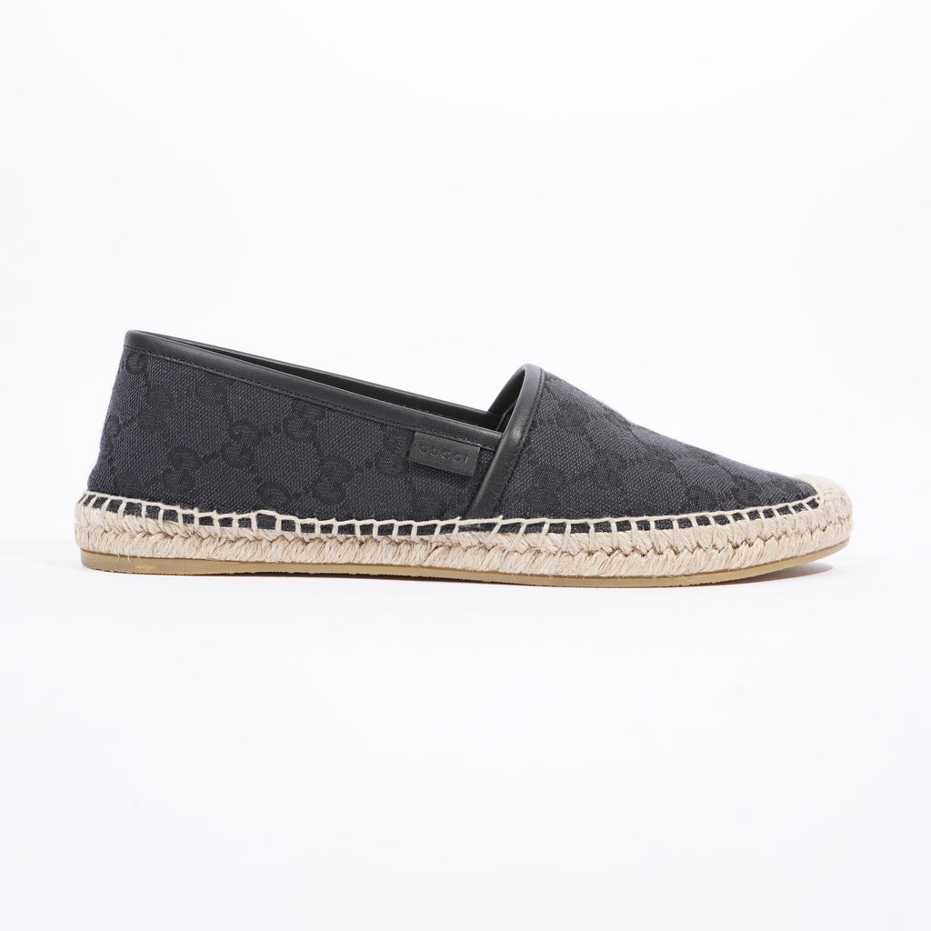 Gucci Womens Cloth Espadrilles Black EU 38.5 / UK 5.5