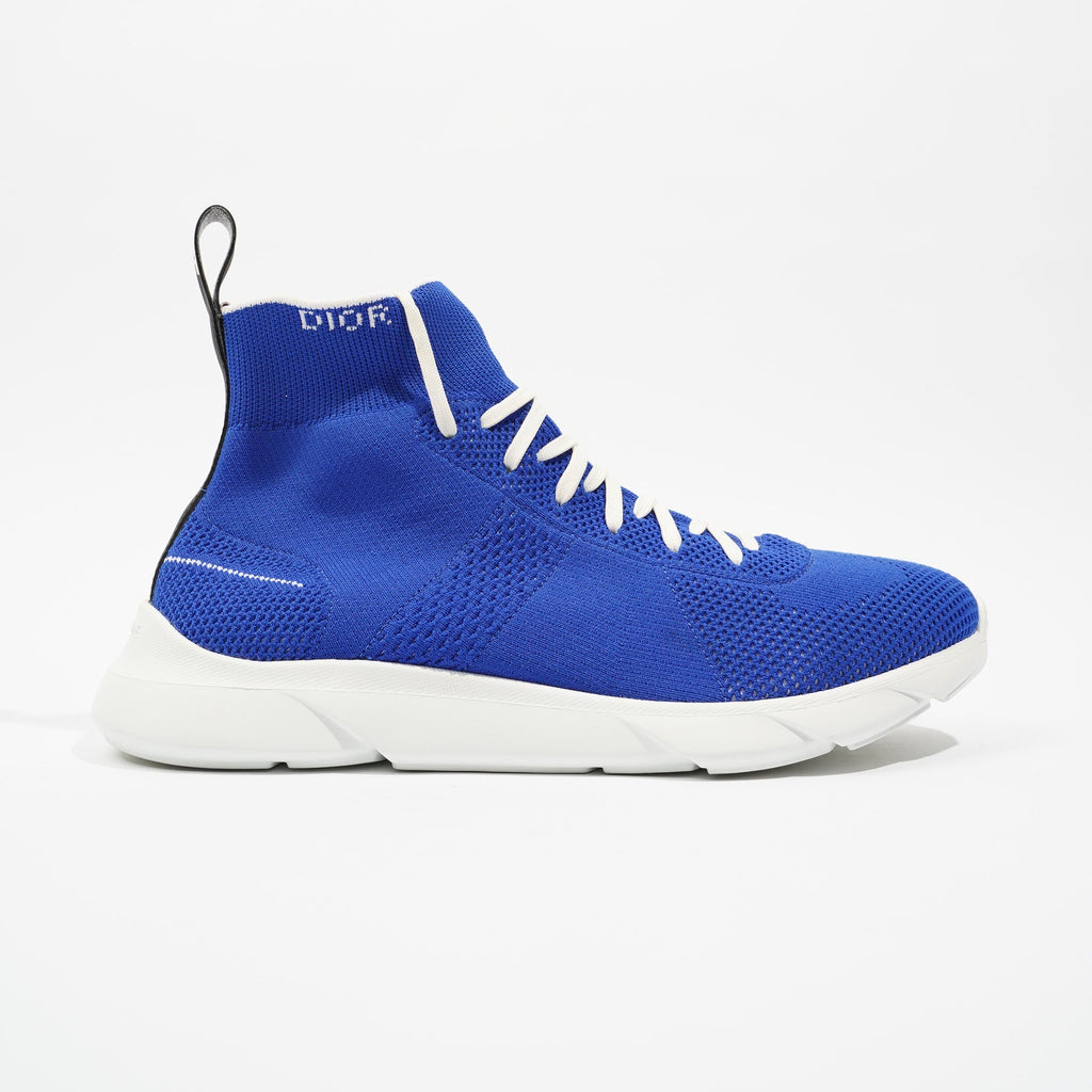 Christian Dior Mens B21 High Top Blue EU 41 / UK 7