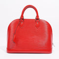 Louis Vuitton Alma Red Epi Leather PM