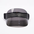 Christian Dior Womens Visor DiorClub V1U Black Acetate / Rubber
