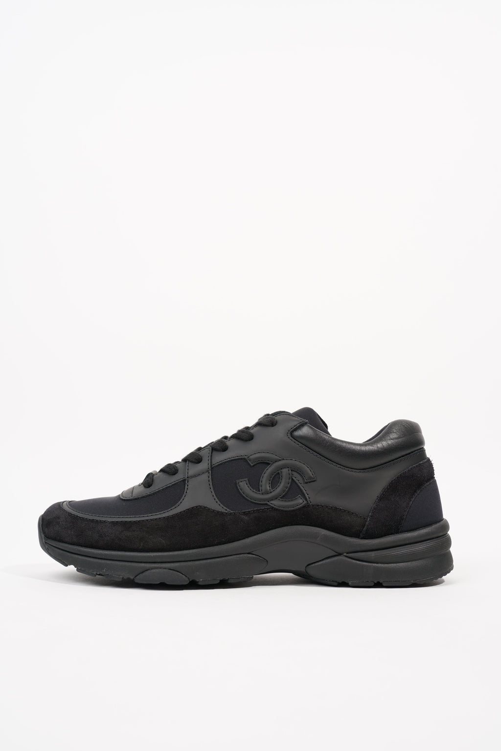 Chanel Womens CC Logo Black EU 41 / UK 8