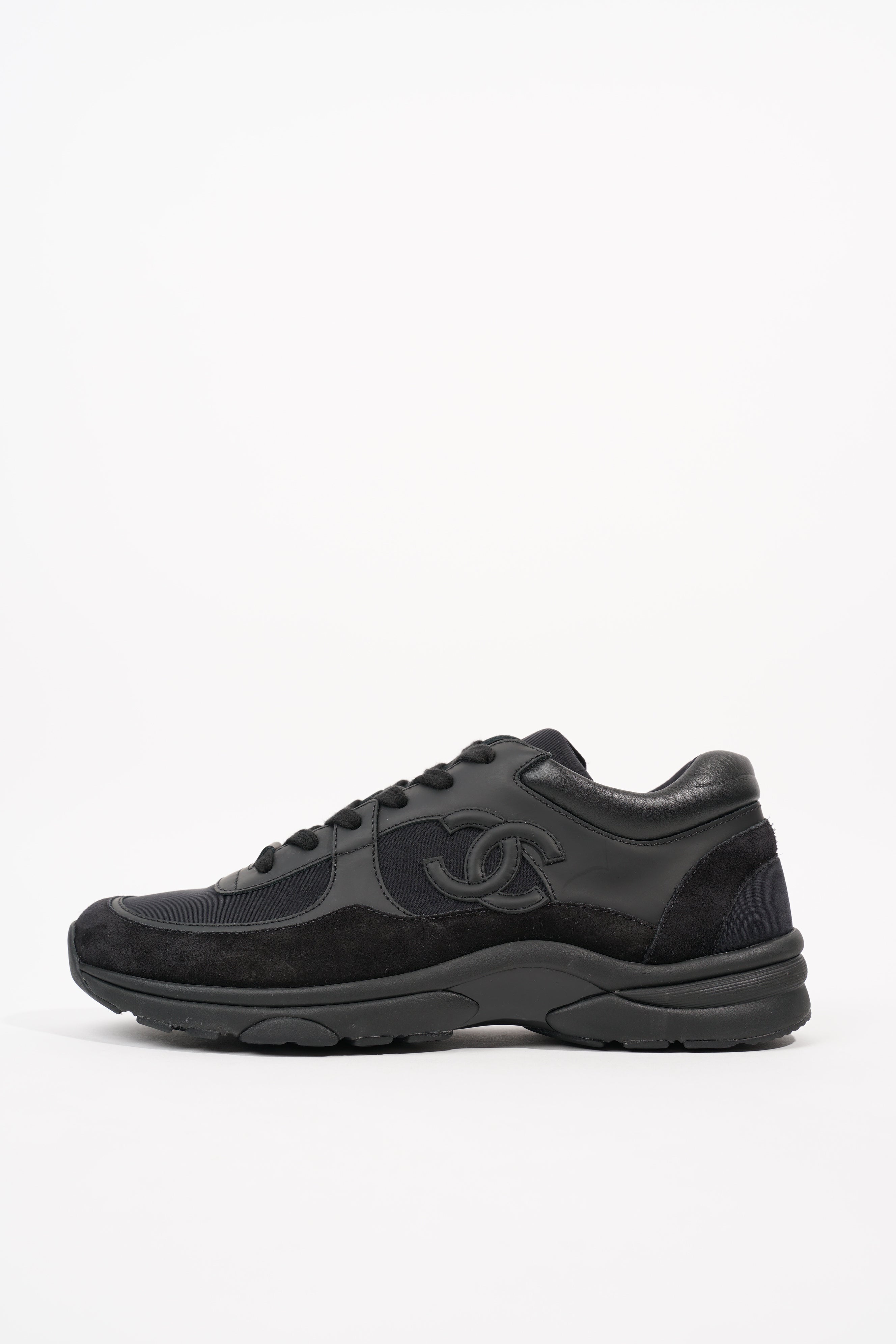 Chanel Womens CC Logo Black EU 41 / UK 8